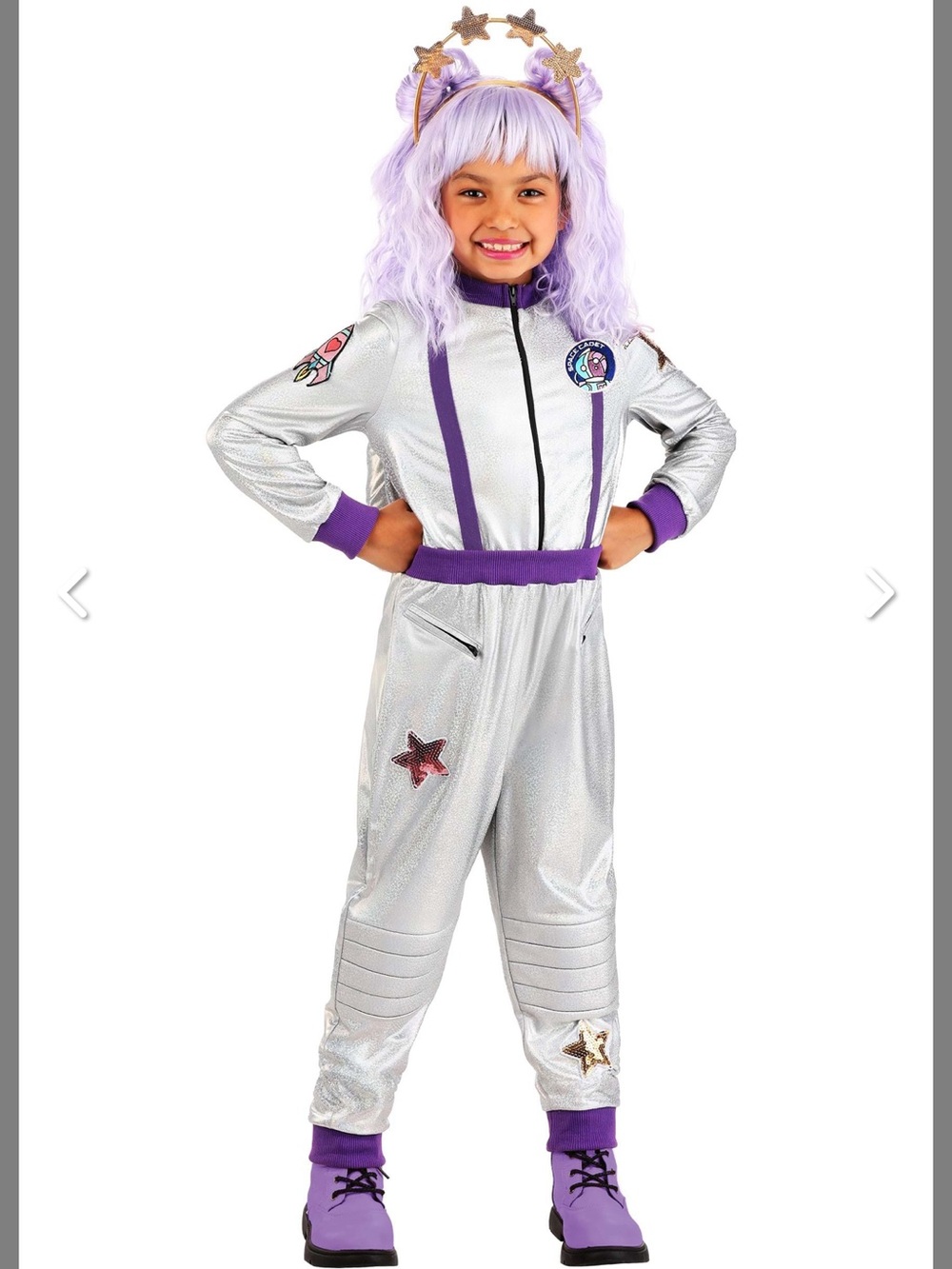 Starstruck Astronaut Costume for Girls size small